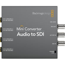 Load image into Gallery viewer, Blackmagicdesign Mini Converter Audio to SDI2