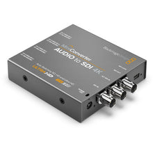 Load image into Gallery viewer, Blackmagic Design Mini Converter Audio to SDI 4K