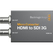 Load image into Gallery viewer, Blackmagic Design Micro Converter HDMI to SDI 3G (with Power Supply)
