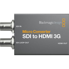 Load image into Gallery viewer, Blackmagic Design Micro Converter SDI to HDMI 3G (with Power Supply)