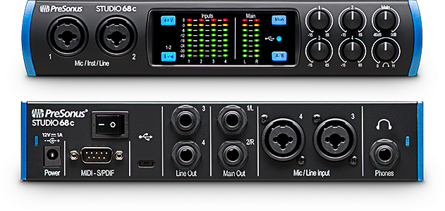 PreSonus Studio 68c Audio Interface – acoustiKa Online Shop