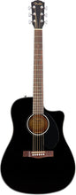 Load image into Gallery viewer, Fender CD-60SCE Acoustic Electric Black WN ակուստիկ կիթառ