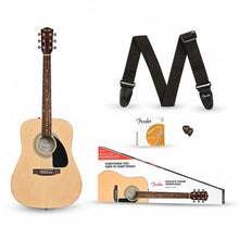 Load image into Gallery viewer, Fender FA-115 Acoustic Guitar Pack V2 NAT ակուստիկ կիթառ