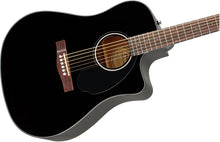 Load image into Gallery viewer, Fender CD-60SCE Acoustic Electric Black WN ակուստիկ կիթառ