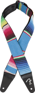 Fender 2 Serape Strap Blue Multi   0992132542