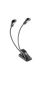 K&M   12246-000-55    Music Stand Light  Double 4 Led flexlight