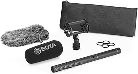 BOYA  BY-PVM3000S   XLR shotgun microphone for DSLR  and camcorders