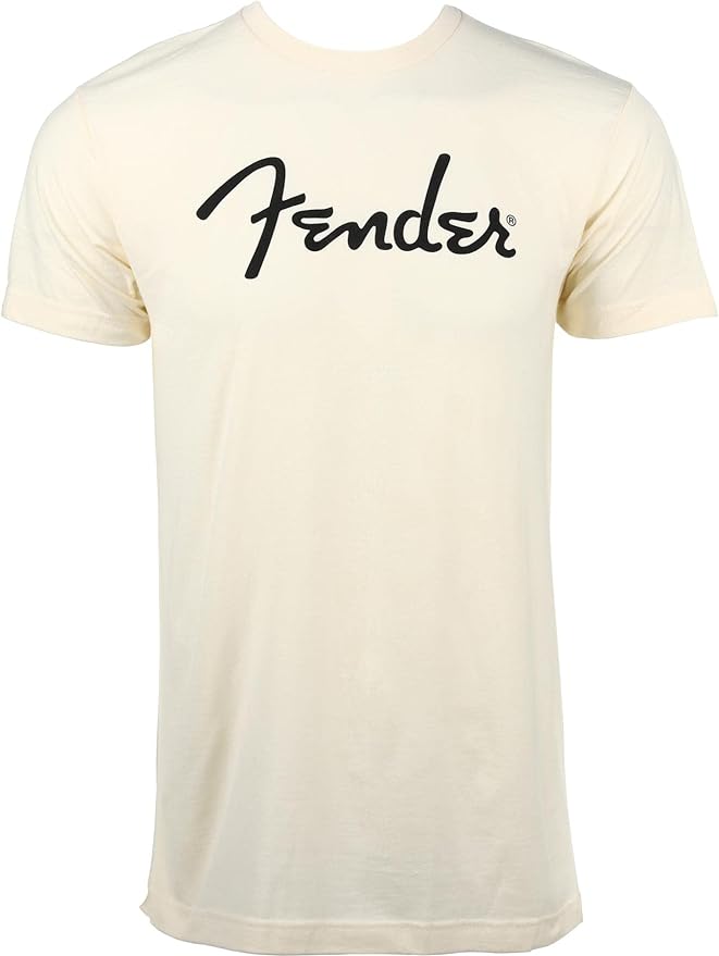 Fender Spaghetti Logo T Wht
