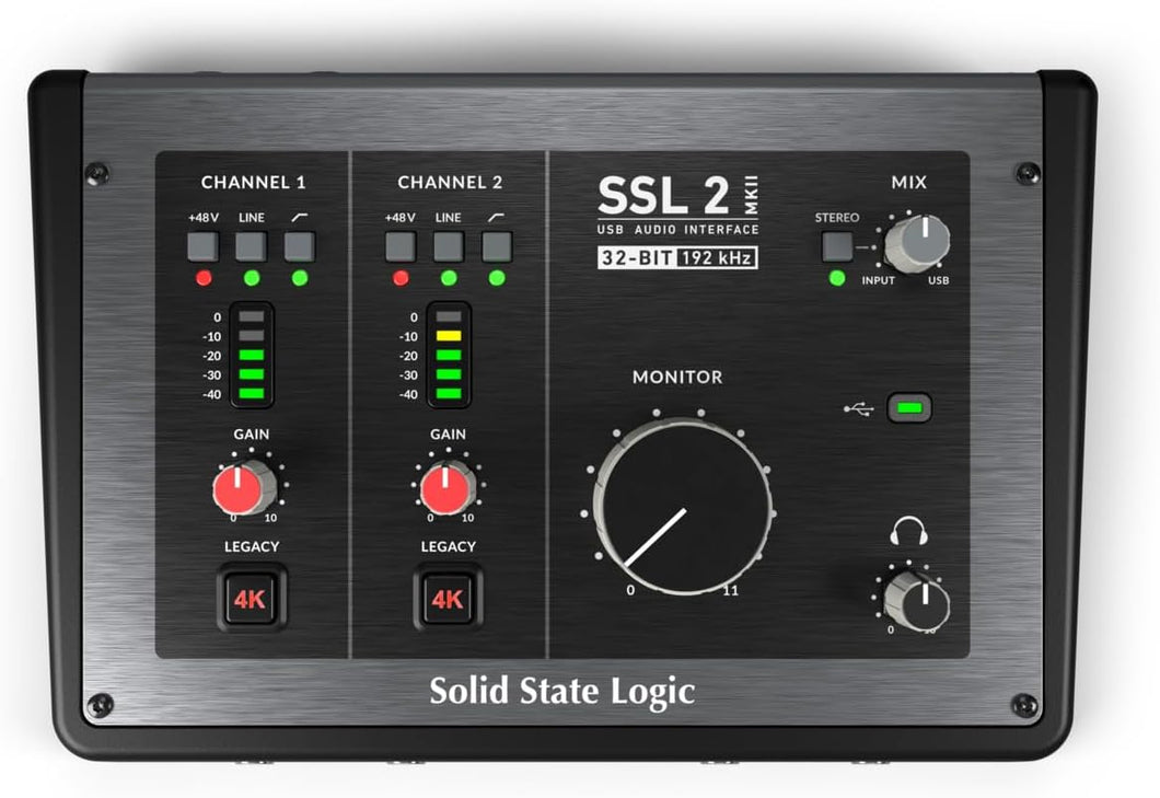 Solid State Logic   SSL 2 MK II   2 in /4 out USB -C audio interface