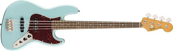 Squier Classic Vibe 60 th Jazz Bass Laurell Fingerboard Daphne Blue