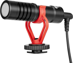 BOYA   BY-MM1 PRO  dual -capsule on camera shotgun mic.