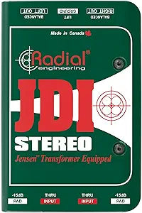 Radial JDI Stereo Premium Passive Direct Box