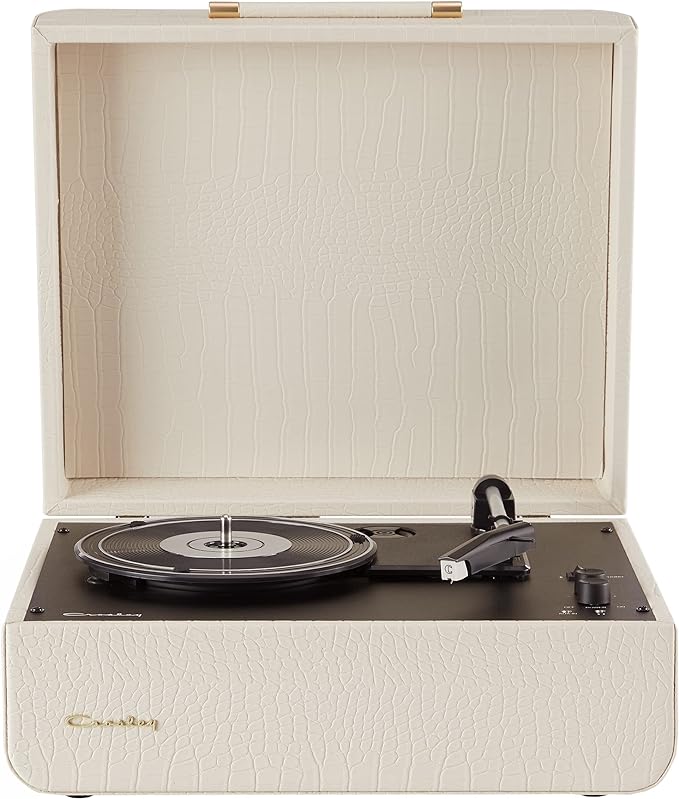 Crosley Mercury -Cream  Croc Vinyl Player Վինիլային նվագարկիչ