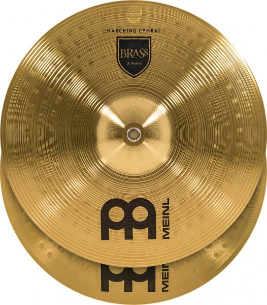 Meinl 16     MA-BR-16M   Student Marching Hand Cymbals Brass (pair)