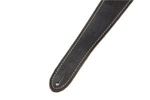 Fender Road Worn Leather Strap Black
