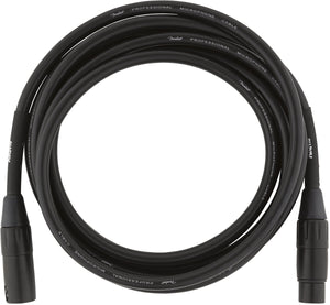 Fender Professional 10 Microphone Cable Black