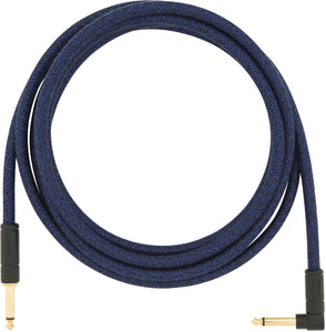 Fender 10 Angled Cable BLUE DREAM