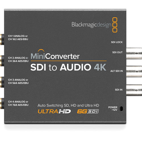 Blackmagic Design Mini Converter SDI to Audio 4K