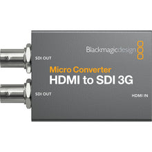 Load image into Gallery viewer, Blackmagic Design Micro Converter HDMI to SDI 3G (with Power Supply)
