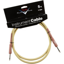 Load image into Gallery viewer, Fender Custom Shop 5 Instrument Cable Tweed
