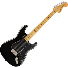 Load image into Gallery viewer, Squier Classic Vibe 70s Stratocaster Electric Guitar HSS MN BLK
