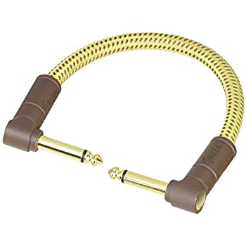 Fender Custom Shop 6inch Patch Instrument Cable Tweed