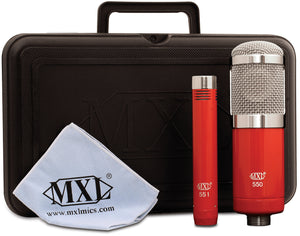 MXL 550/551R Microphone Recording Kit
