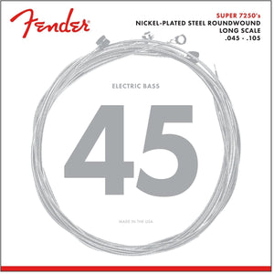 Fender String Set For Electric Bass-7250M