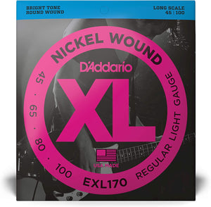 D'Addario EXL170 Bass Guitar Strings Set