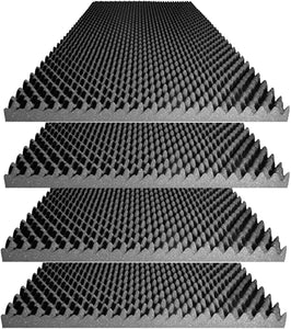 Acoustic Wave Egg Crate Foam Black (m2)