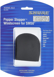 Shure A58WS-BLK Foam Windscreen