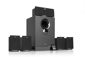 Edifier R501BT Black Bluetooth Active 5.1 Speaker System With Subwoofer