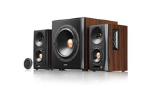 Load image into Gallery viewer, Edifier S360DB Brown Bluetooth active speaker pair with subwoofer
