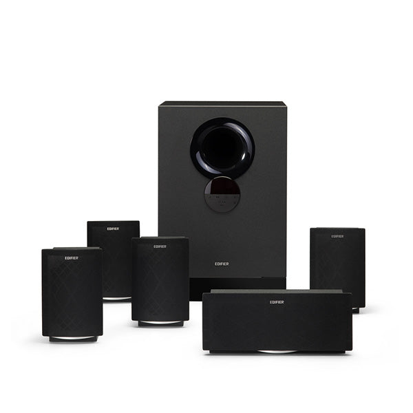 Edifier R501BT Black Bluetooth active 5.1 speaker system with subwoofer
