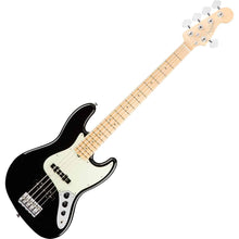 Load image into Gallery viewer, Fender American Professional Jazz Bass Guitar V Black
