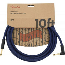 Load image into Gallery viewer, Fender 10 Angled Cable BLUE DREAM
