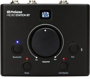 PreSonus Micro Station BT 2.1 Monitor Controller with Bluetooth