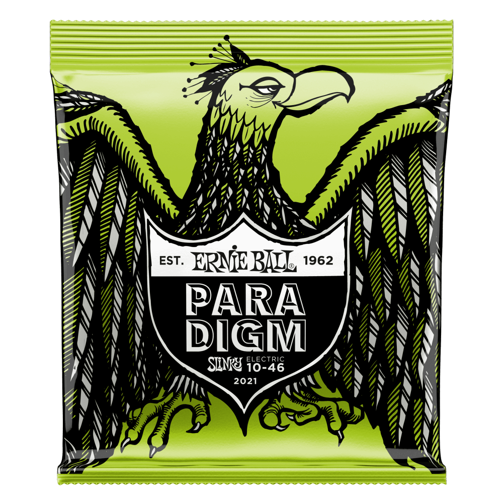 Ernie Ball 2021 Paradigm Regular Slinky Electric Guitar Strings  Set  .010-.046