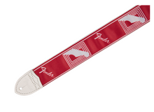 Load image into Gallery viewer, Fender Monogrammed strap Candy Apple Red

