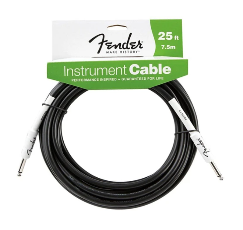 Fender Performance Instrument Cable 25 inch Black