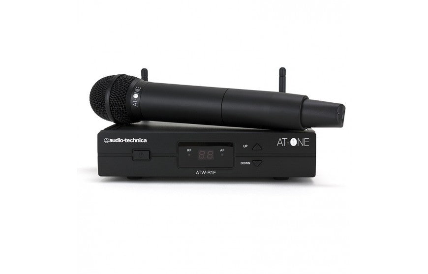 Audio-Technica ATW-13F Wireless Handheld Microphone System – acoustiKa  Online Shop