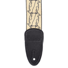 Load image into Gallery viewer, Gretsch Guitar Strap DBLPENG GLD/BLK
