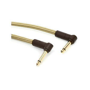 Fender Custom Shop 6inch Patch Instrument Cable Tweed