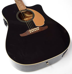 Fender Redondo Player Acoustic Electric Guitar Jetty Black