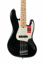 Load image into Gallery viewer, Fender American Professional Jazz Bass Guitar V Black
