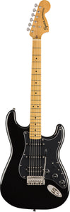 Squier Classic Vibe 70s Stratocaster Electric Guitar HSS MN BLK